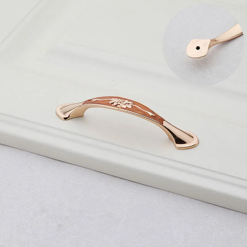 1pcs Zinc Alloy Ivory White Cabinet Handles Kitchen Cupboard Door Pulls Drawer Knobs European Fashion Furniture Handle Hardware |