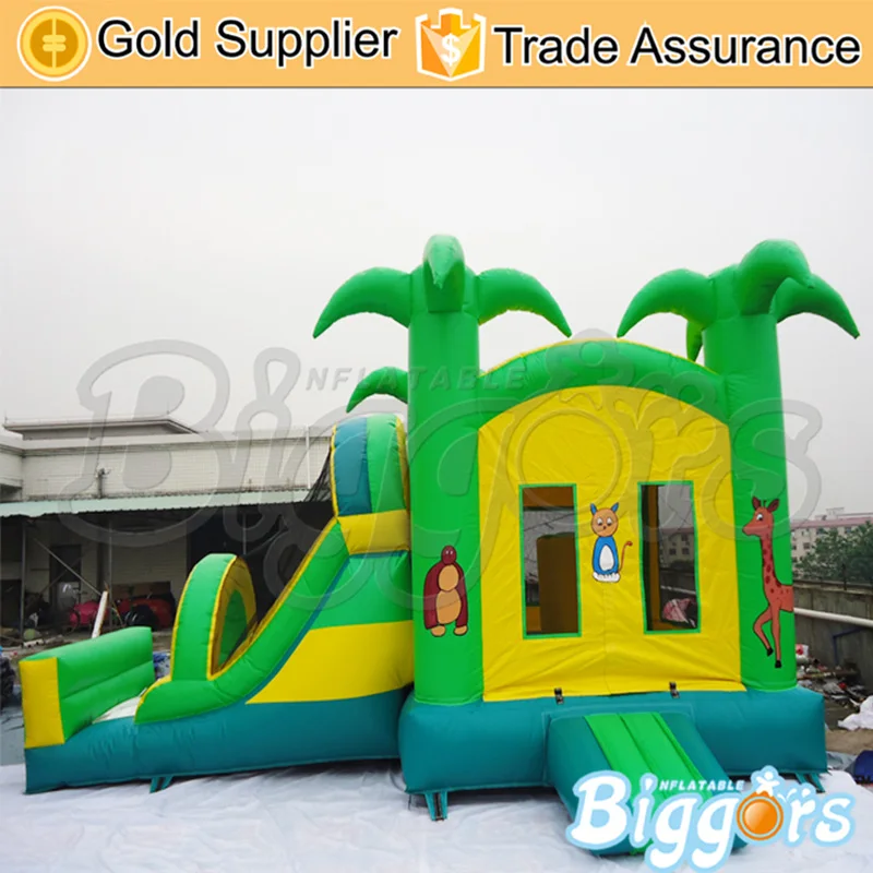 

Customized jumping castle bouncer castle inflatable trampoline inflatable bounce house
