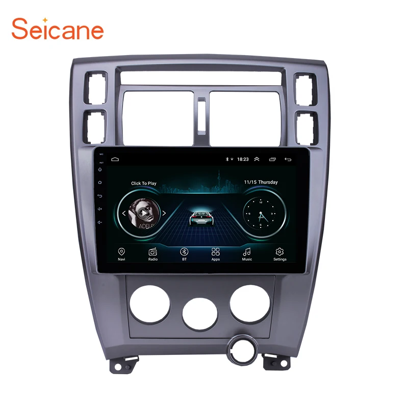 Автомагнитола Seicane Android 9 1 10 дюйма GPS навигация мультимедийный плеер головное