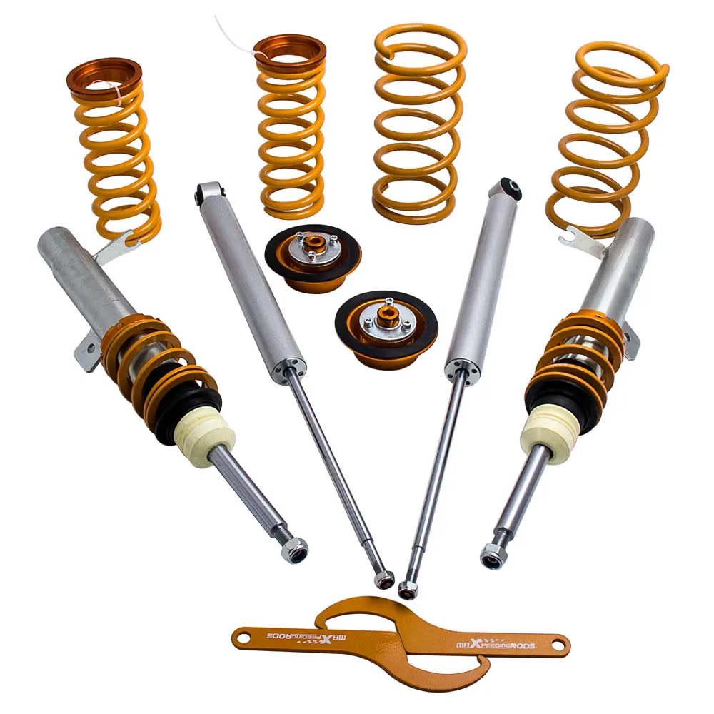 Adj. Амортизатор Coilovers стойки подвески для Ford Focus MK1 98 05 1 8 16V|Амортизаторы и опоры| |