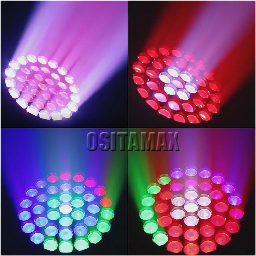 Dmx zoom wash led moving head 2 шт. в партии 37x15 Вт rgbw bee eyes club lighting disco party pro профессиональное