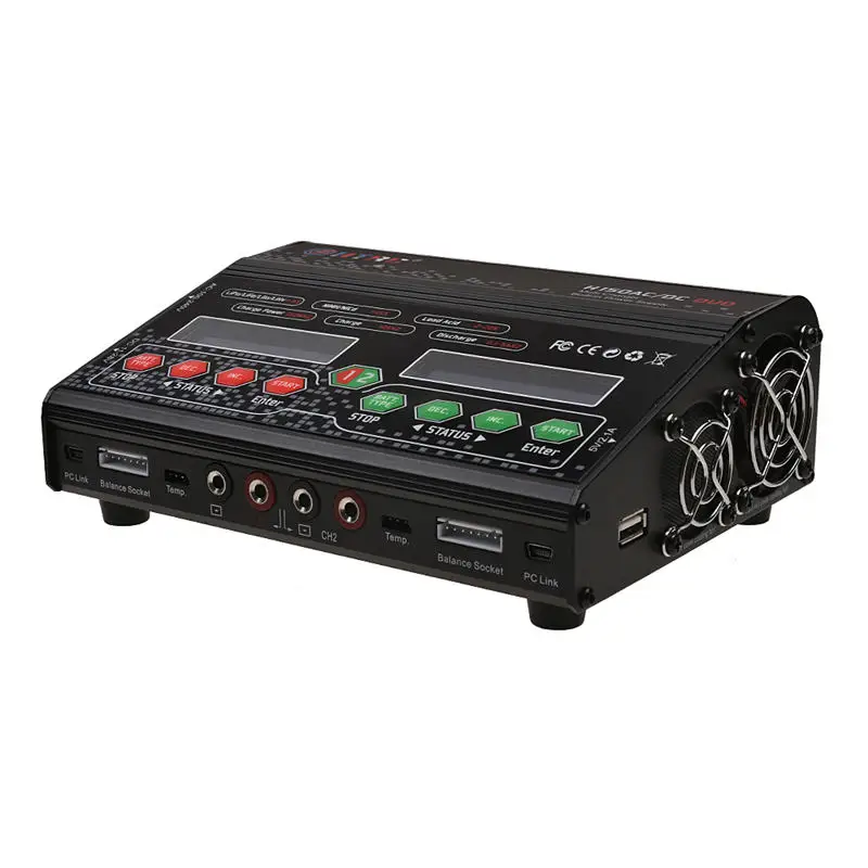 Обновление HTRC H150 DUO AC/DC 300WX2 12AX2 двойной выход баланс зарядное устройство Dis