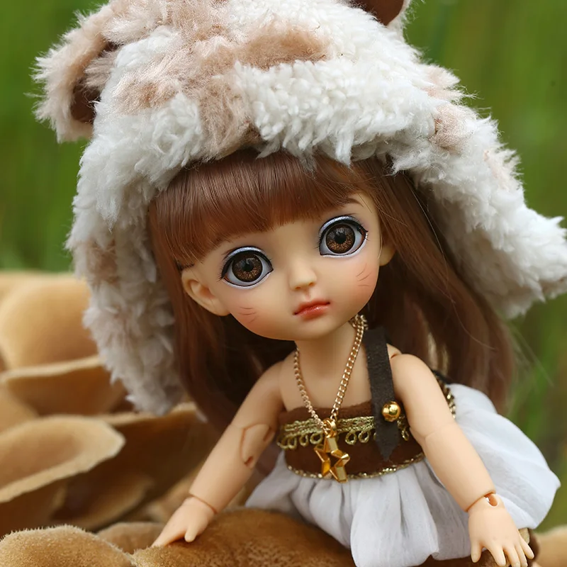 1/8 LTI Yellow Happy BJD SD цельная модель для мальчиков и девочек