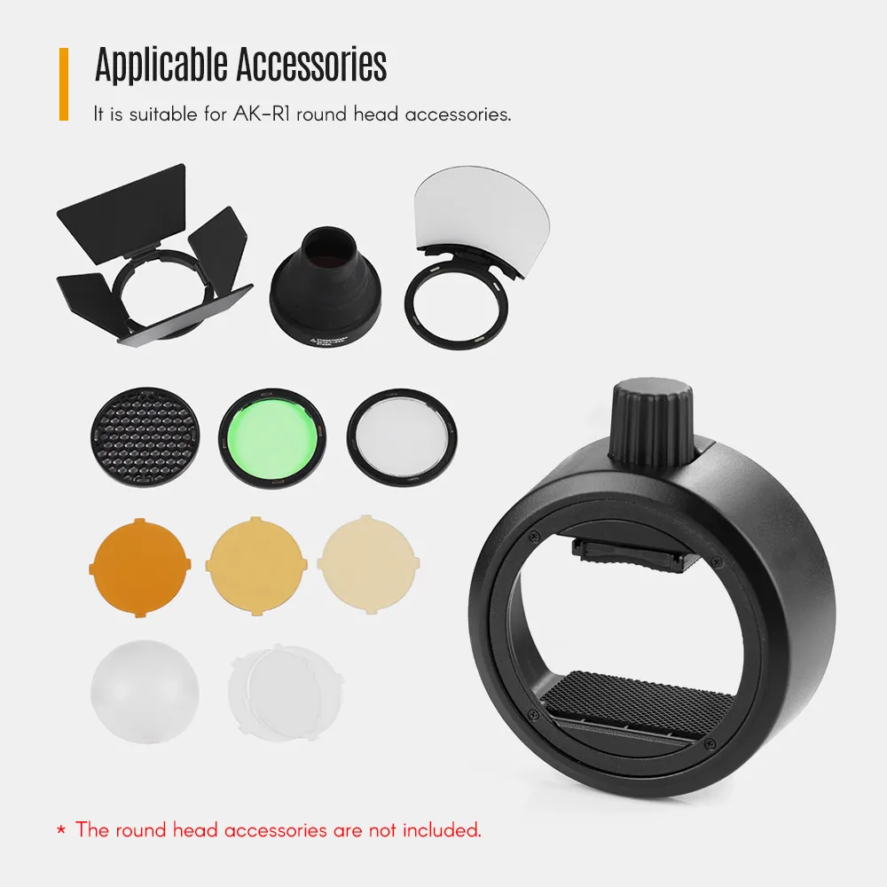 Godox S-R1 рассеиватель аксессуары круглая форма адаптер кольцо Крепление для V860II