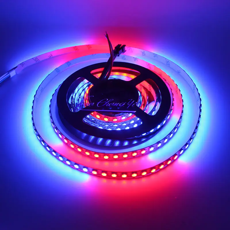 Пиксельная RGB Светодиодная лента SK6812 MINI 3535 144led/M DC5V 1 м индивидуальная ширина 8 мм