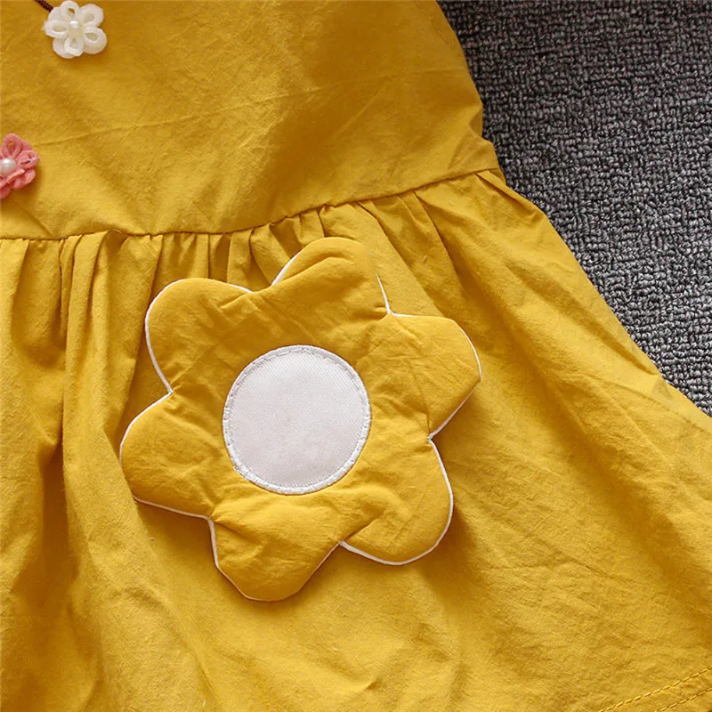 Emmababy Newborn Baby Girl 3D Flower Dress Fashion Sweet Princess bebe girls Floral Tutu Dresses 3-24M | Детская одежда и обувь
