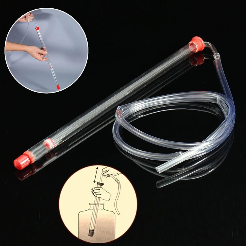 

New Type Tube Pump Filter Syphon Set Plastic Auto Syphon Home Wine Beer Making Accessory