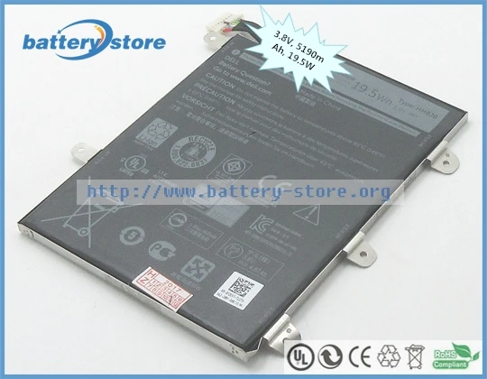 Бесплатная доставка 3 8 V 5190 mAh 19 5 W Подлинная батарея HH8J0 T03D001 HH8JO 0HH8J0 FDD57 для DELL Venue Pro