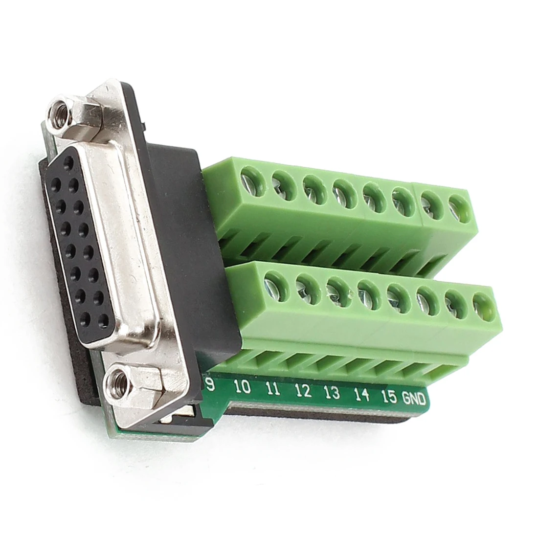 DB15 D-SUB VGA 15pin Женский адаптер Jack терминал Breakout печатной платы | Электроника