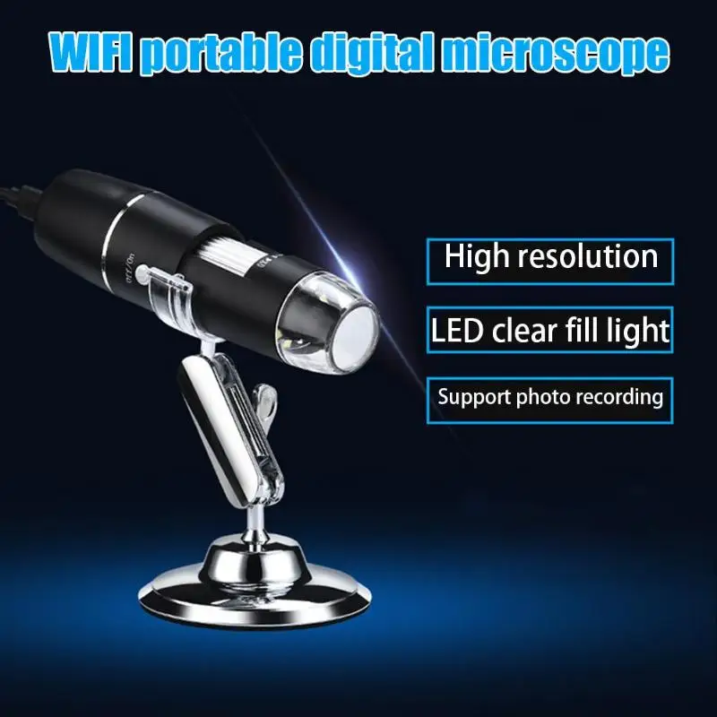WIFI Digital 1000x Microscope Magnifier Camera for Android ios iPhone iPad Electronic Stereo USB Endoscope | Инструменты