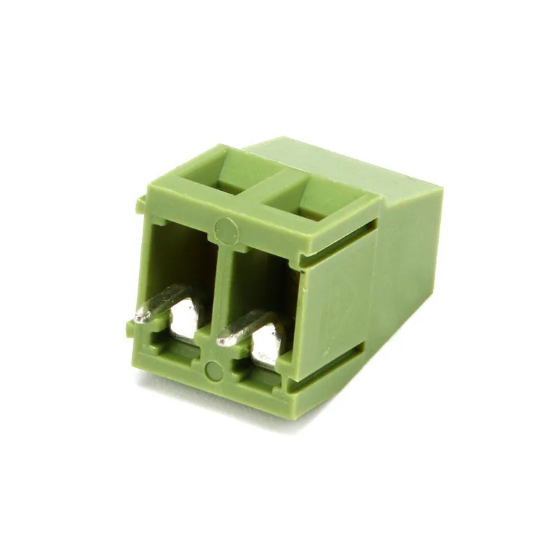10 шт./лот KF128-2P KF12 винт 2Pin 5 0 мм прямой контакт PCB винтовая Клеммная колодка