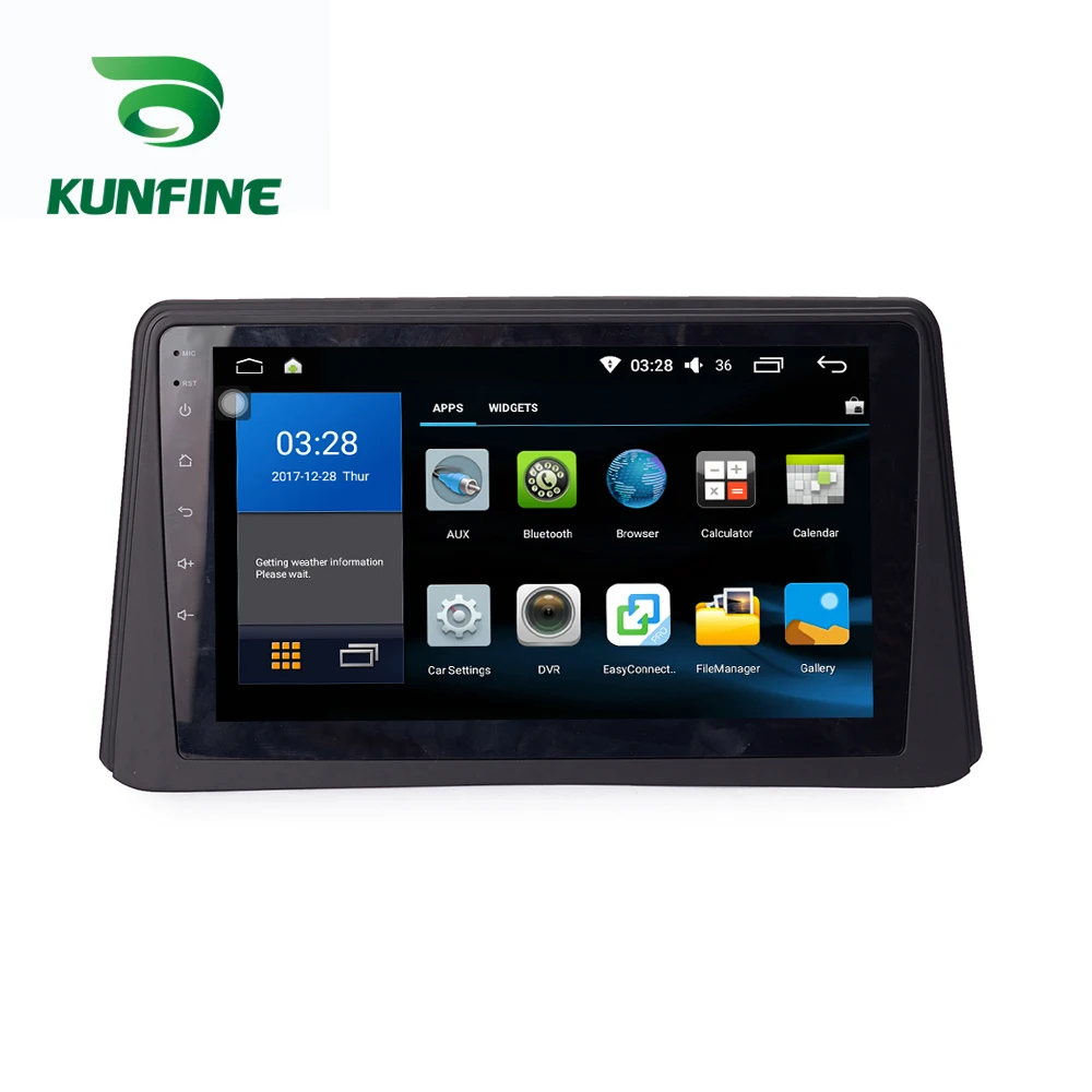 Восьмиядерный 1024*600 Android 8 1 автомобильный DVD GPS навигационный плеер Deckless стерео для