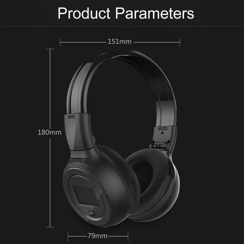 B570 Bluetooth гарнитура SD/TF FM радио со вставкой Универсальный Беспроводной гарнитуры 4