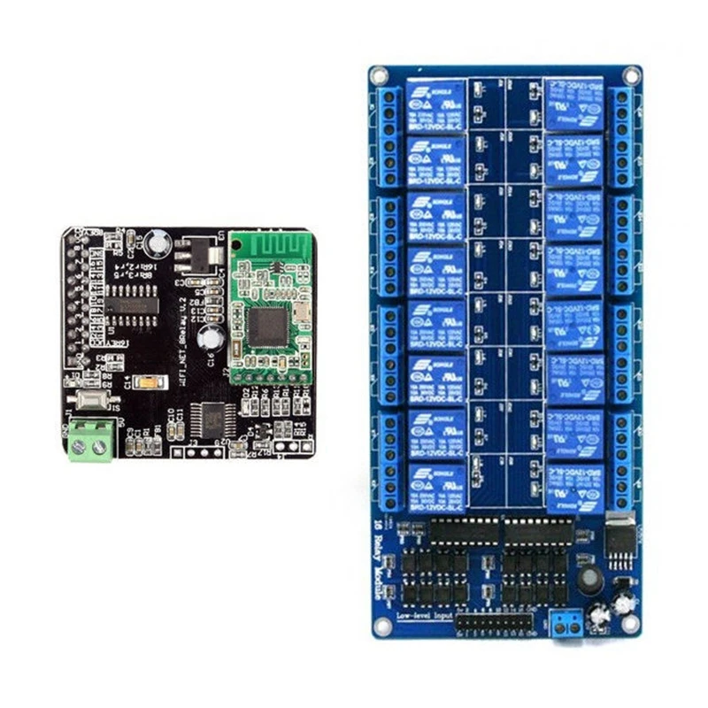 Для iMatic V2 wifi сетевой IO контроллер + 16 каналов реле для Arduino Android iOS|Пульты ДУ| |