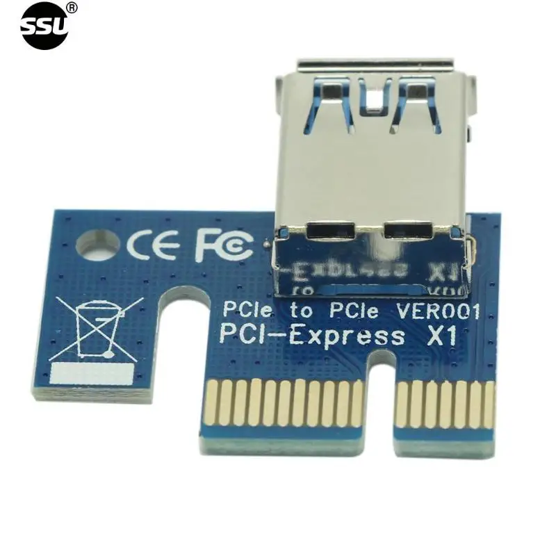 SSU PCIe к PCI Express 1x 16x расширитель переходная карта адаптер для BTC не нужно