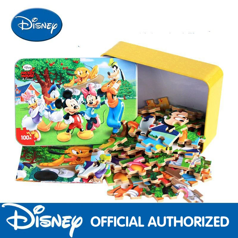 Новые модные анимационные Пазлы Disney 2021 пазлы из ледяного дерева Детские