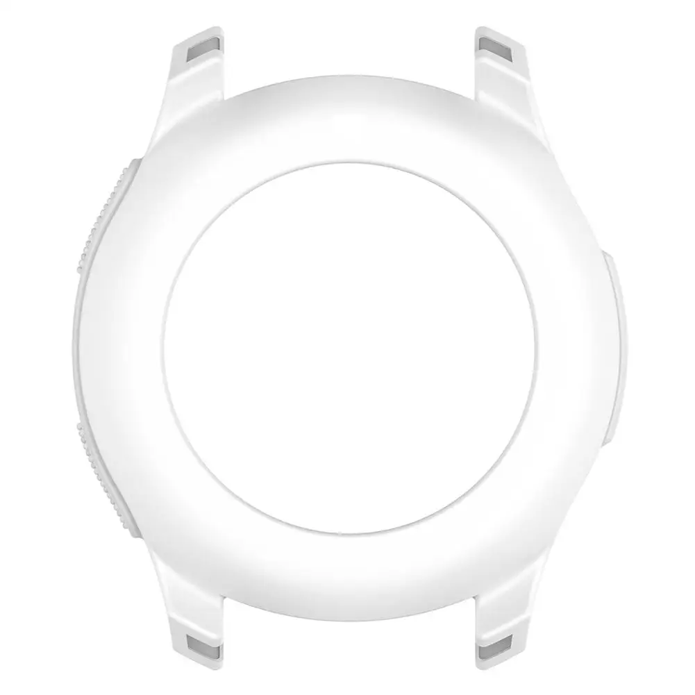 Защитный силиконовый чехол с циферблатом для samsung Galaxy Watch 46 мм SM-R800 gear S3 Frontier Smart