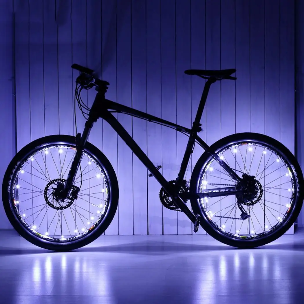 Велосипедный светильник со спицами на колесах хит продаж MTB s 20 светодиодный