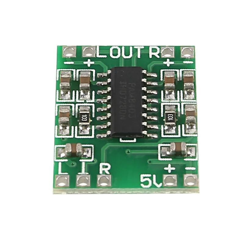 Плата модуля усилителя Aokin PAM8403 2*3 Super Mini pam8403 цифровая мощность 2x3 Вт класса D USB