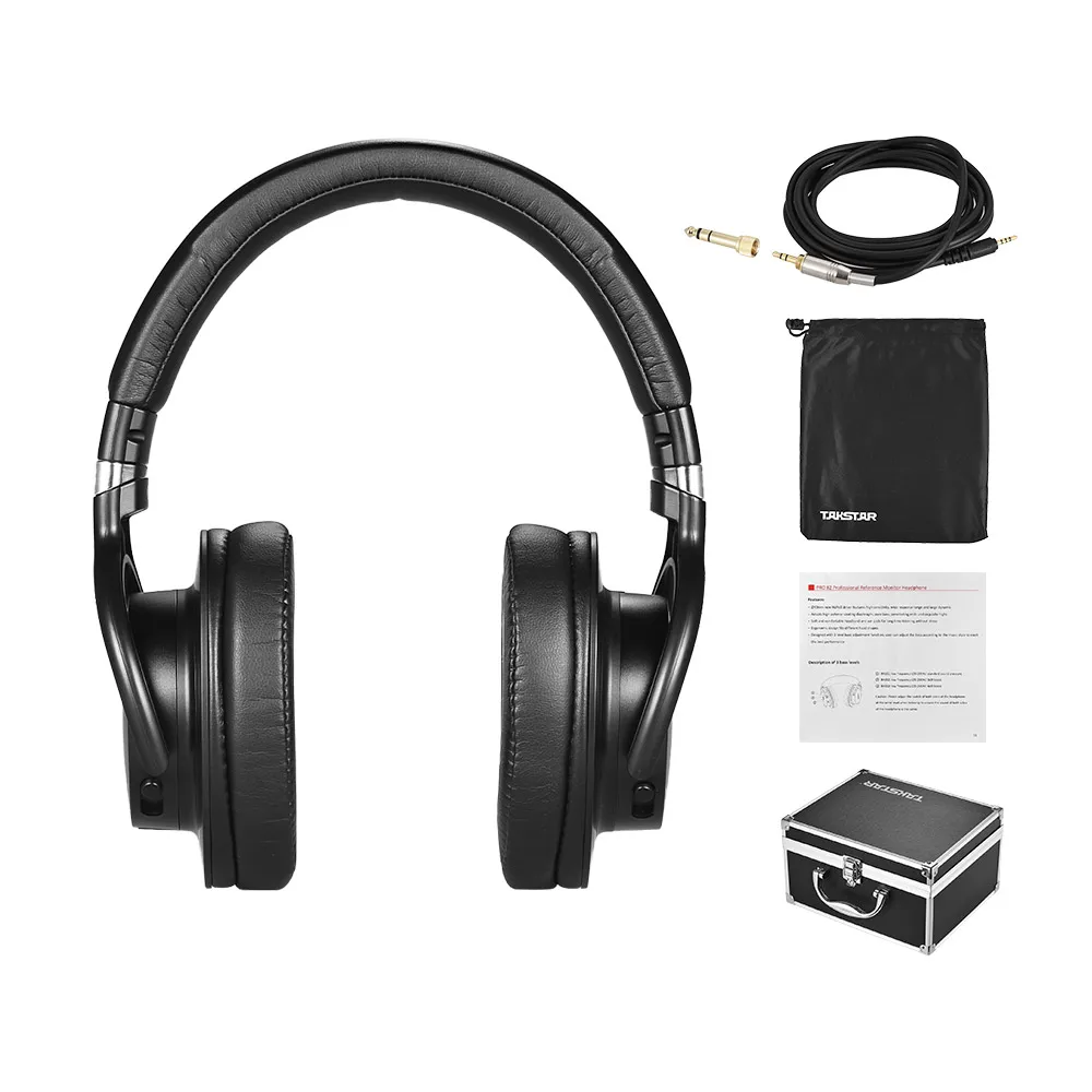 Высококачественные наушники TAKSTAR PRO 82 профессиональные студийные с динамическим