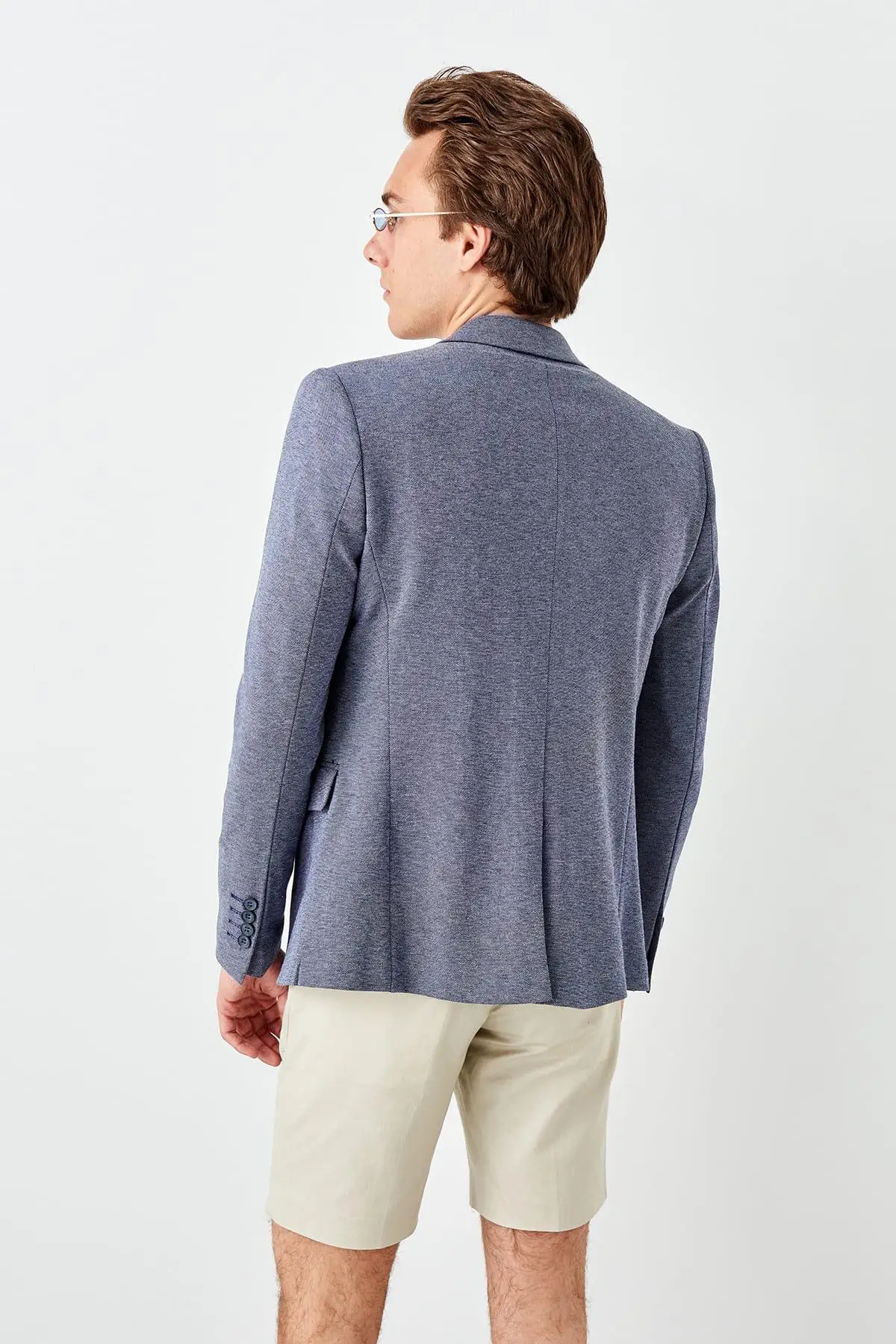 Trendyol новый темно синий мужской Slim Fit булавки Ceket TMNSS19RA0003|Женские куртки| |