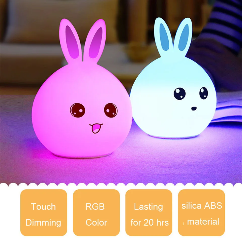 night lights for kids rooms light essential nursing mother romantic lamp new year gifts led licht table baby |