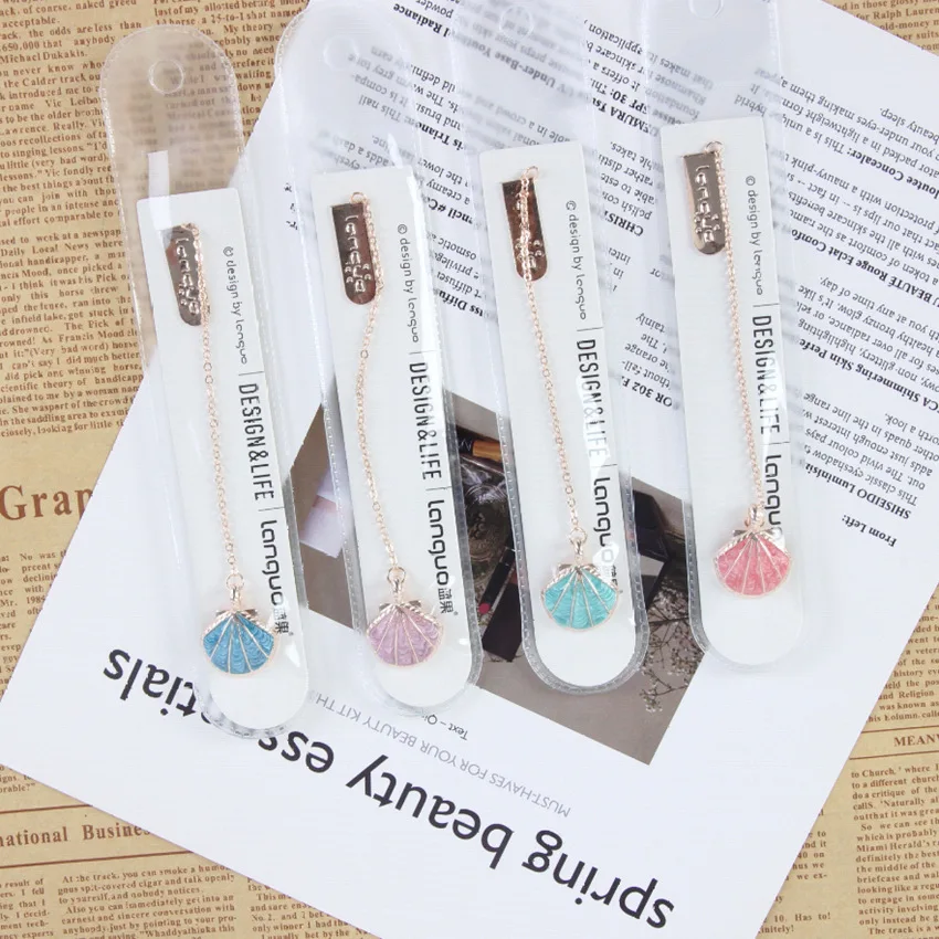 1 шт. Lytwtw's Shell Ping Закладка креативная бумага школьные Канцтовары на