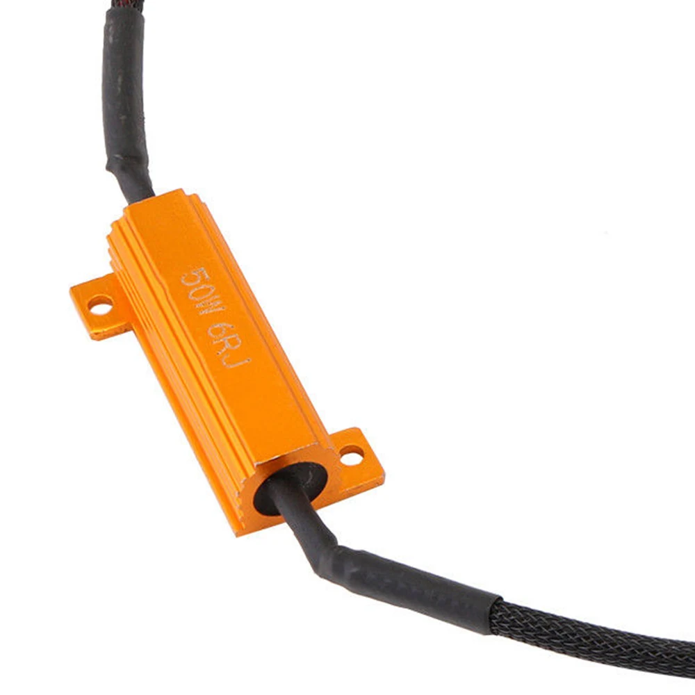 2 шт./пара 9006 9005 50W 6Ohm светодиодный ные противотуманные светильник Canbus аксессуары