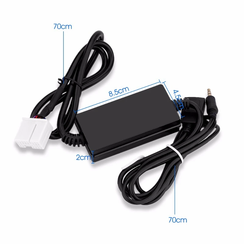 Автомобильный Usb адаптер Mp3 аудио Sd Aux кабель для передачи данных подключение