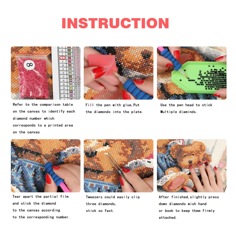 

Snowlover full square diamond painting 5D DIY bathing people diamond painting cross stitch diamond mosaic decorative painting