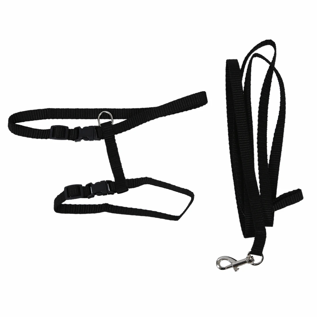 Adjustable Pet Cat Kitten Nylon Lead Leash Harness Set |