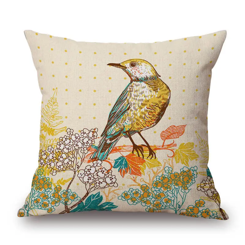 HGLEGYW 18 &quotхлопок лен подарки для комнаты односторонняя подушка чехол поясная