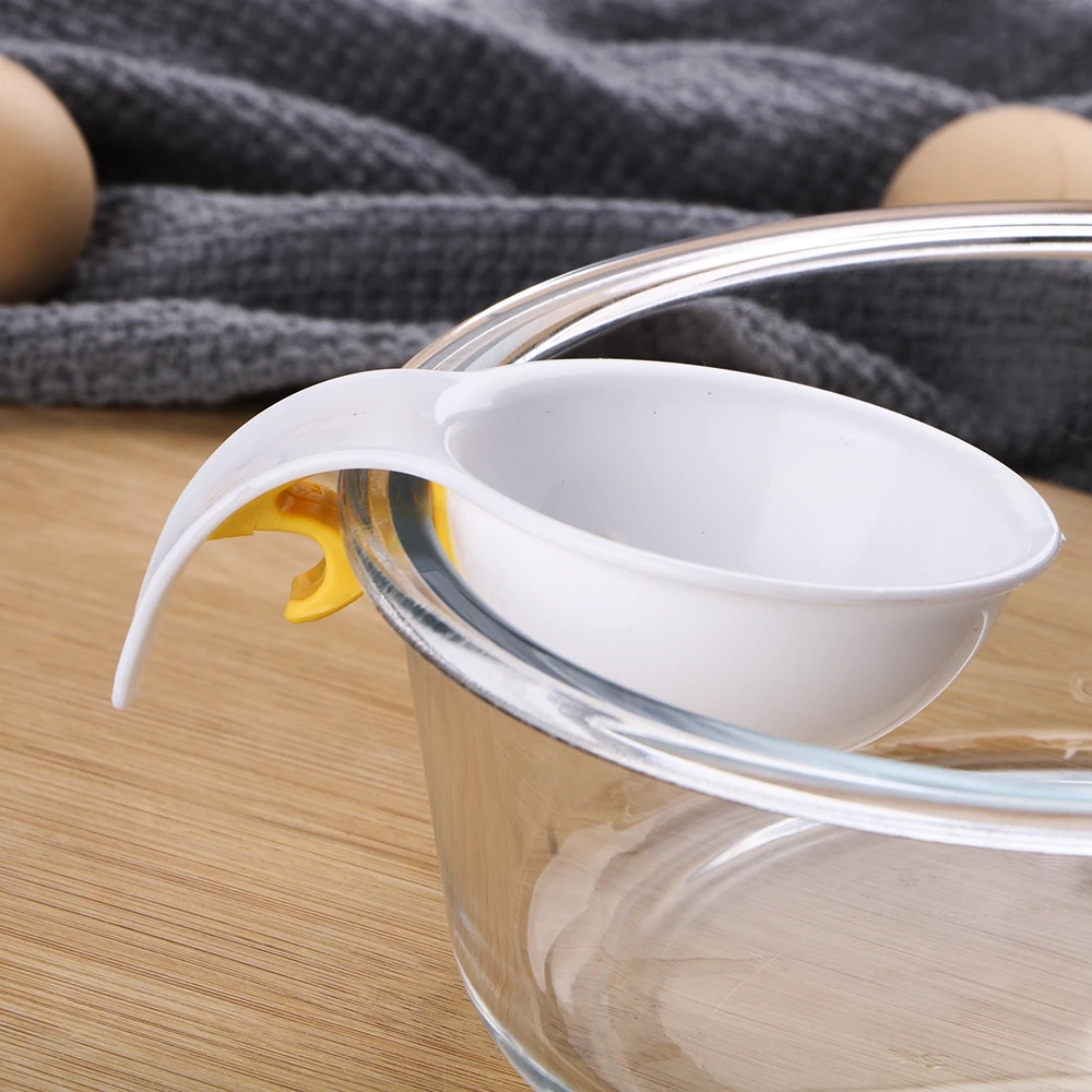 Разделитель для яиц шеф повара приспособление готовки обеда с силиконовым