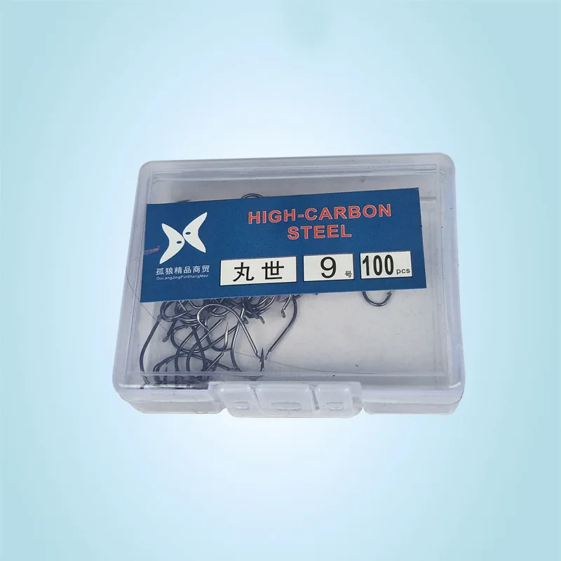 Maruchi fishhook коробки с косой тонкий длинной ручкой крючкообразный крючок рыболовные
