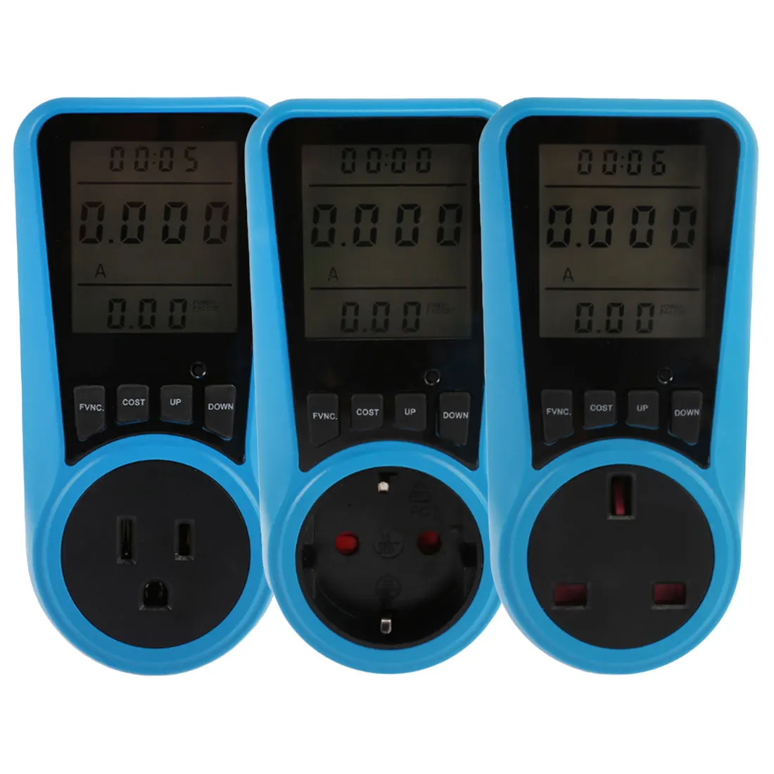 

EU US UK Plug Electricity Analyzer Monitor Socket Digital Voltage Wattmeter Power Consumption Watt Energy Meter KWh AC230VAC120V