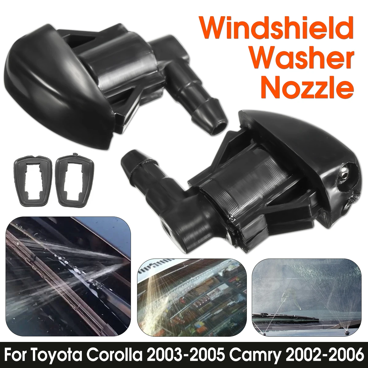 Новинка струйный распылитель для Toyota Corolla Camry 2003 2004 2005 2006 2 шт. 4 шт.|jet spray|jet spray nozzlejet