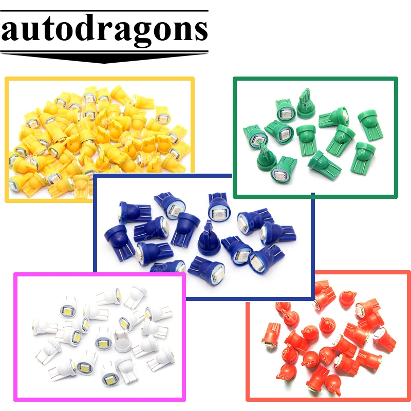 Autodragons 100 шт. светодиодные фонари 6 3 В постоянного тока 6000K супер белый для Bally Pinball