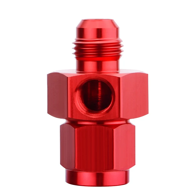 SPEEDWOW Красный Мужской и Женский двойной 1/8 &quotNPT алюминиевый сплав Датчик боковой
