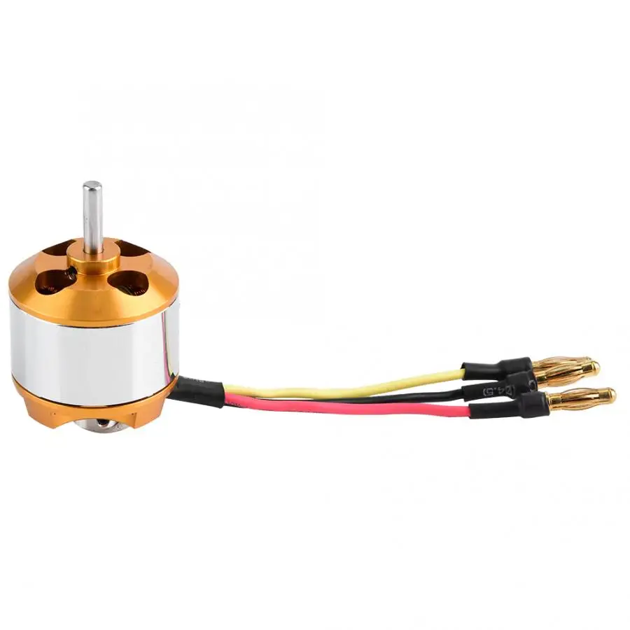 Бесщеточный двигатель 2814 1000/1400KV 2kg упорный 3 4S для радиоуправляемого самолета с