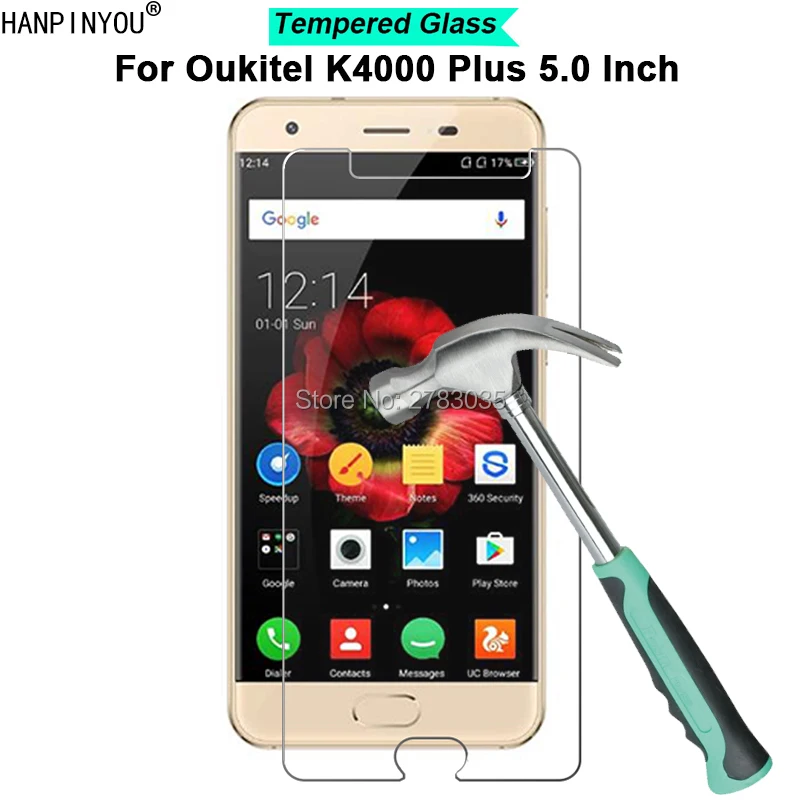 Для Oukitel K4000 Plus 5 0 &quotновая твердость 9H 2.5D ультратонкая закаленная искусственная
