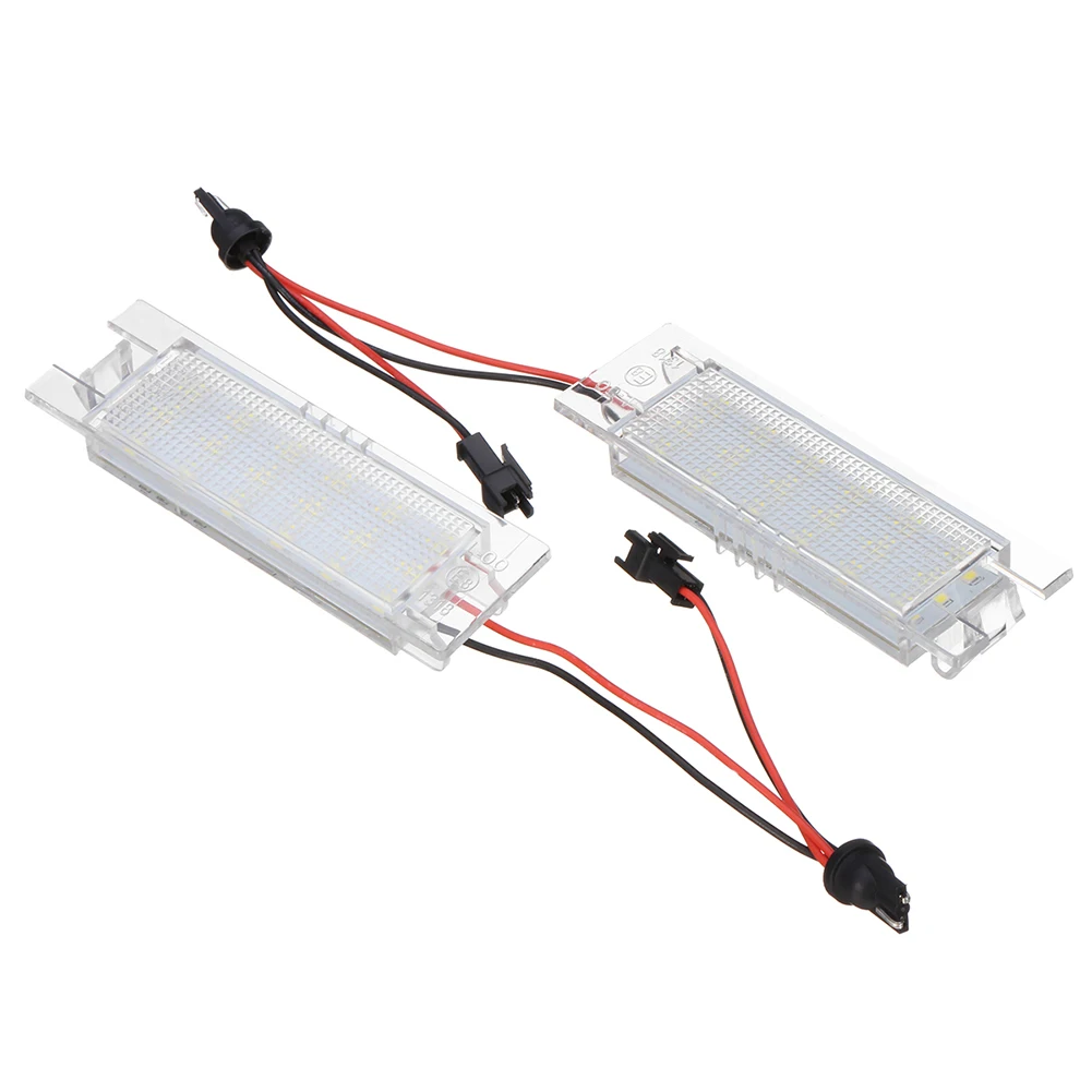 

1 Pair 18 LED License Number Plate Light For Vauxhall Opel Corsa Astra Insignia