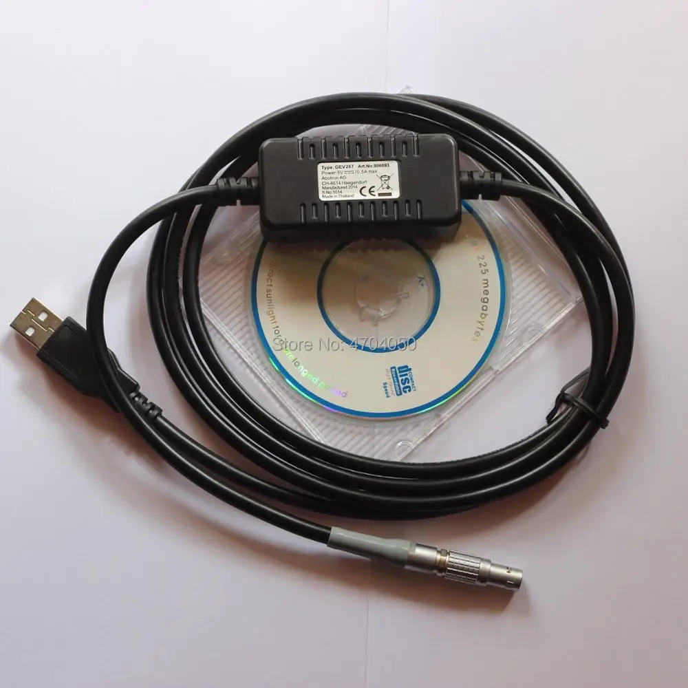 GEV267/806093 USB кабель (совместим с Win 8 10) для общей станции и серии DNA цифровых уровней