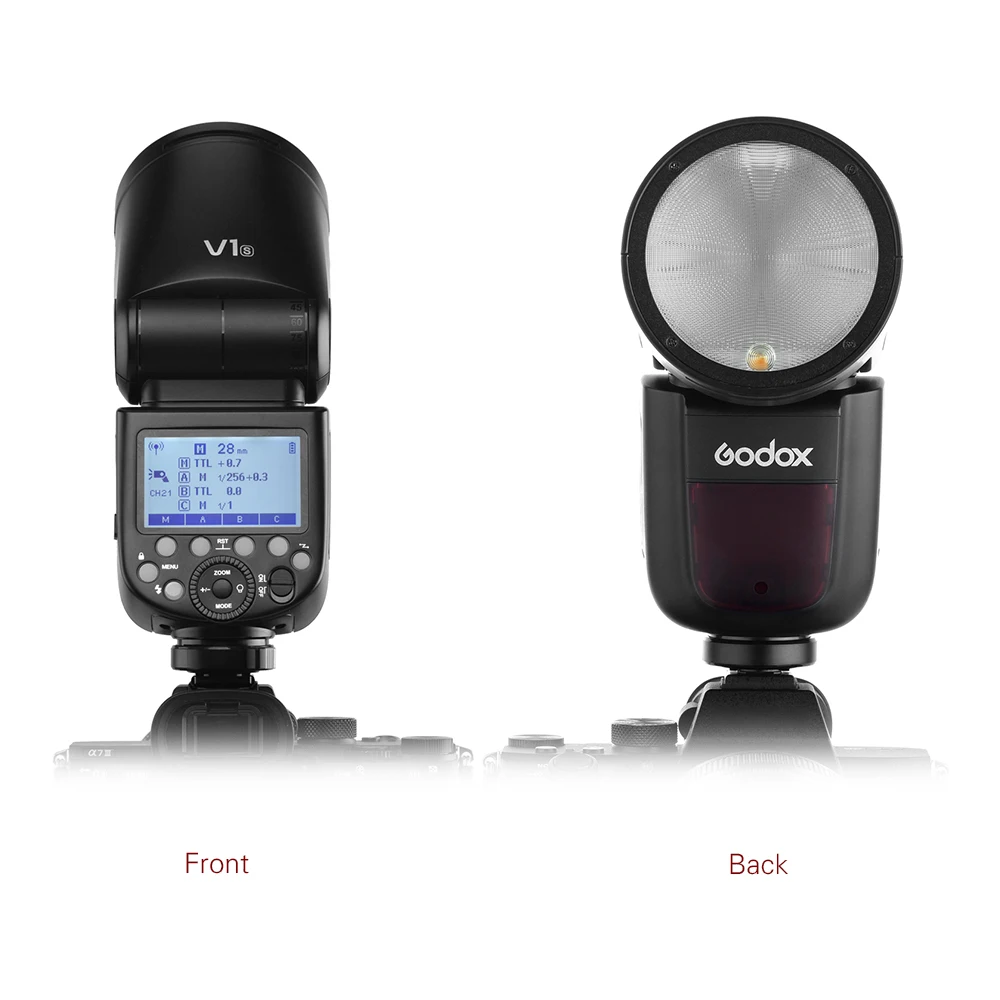 Профессиональная Беспроводная вспышка Godox V1S 2 4G для камеры Sony A7RII A7R A58 A7RIII A7R3