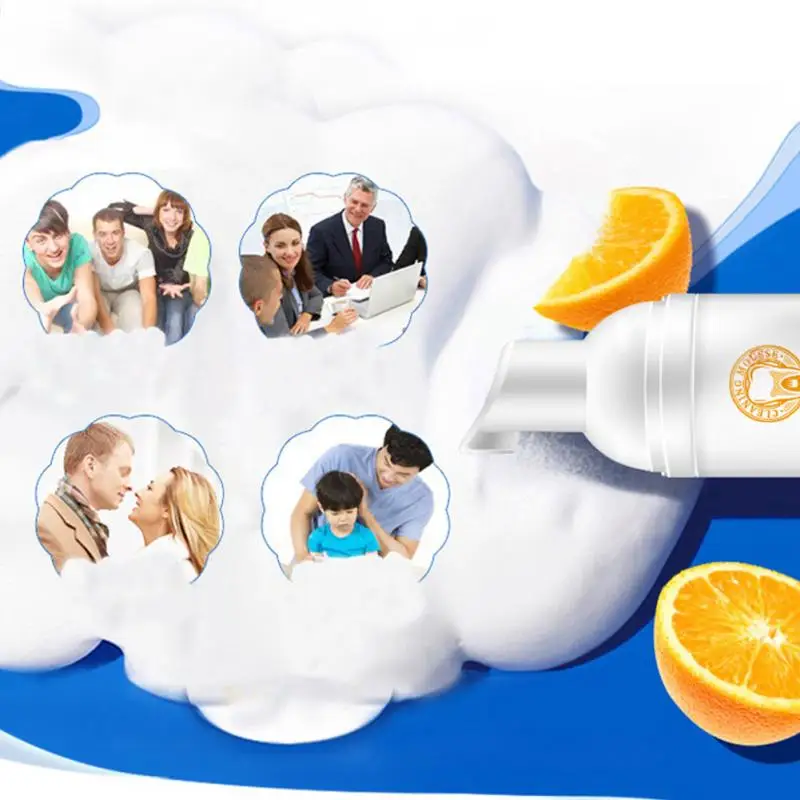 60 мл оранжевый аромат зубная паста мусс уход за полостью рта Отбеливание зубов