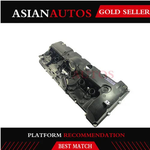 Новый комплект крышек клапанов двигателя 11127552281 для BMW 128i 328i 528i X3 X5 Z4 E70 E82 E90