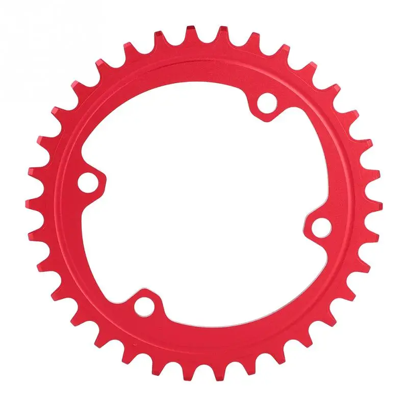 Овальная Круглая цепь из алюминиевого сплава для велосипеда Shimano M6000 M7000 M8000 32T 34T 36T