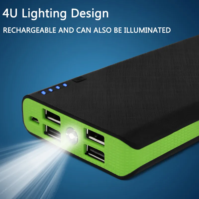 LEORY DIY 5 в двойной USB 6*18650 Блок питания батарея корпус мобильный телефон зарядное