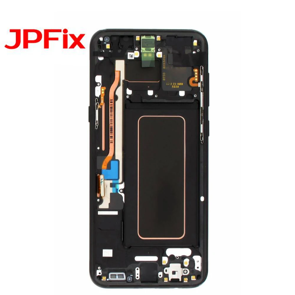 JPFIX Super AMOLED LCD для SAMSUNG Galaxy S8 Plus G955F дисплей кодирующий преобразователь сенсорного