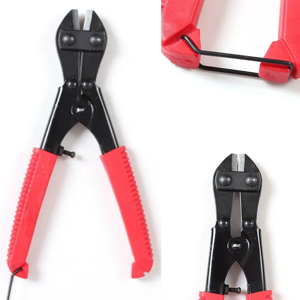 Black 8 inch Mini Anti-slip Wire Pliers Cutter Multi-function Plie As the picture shown | Инструменты