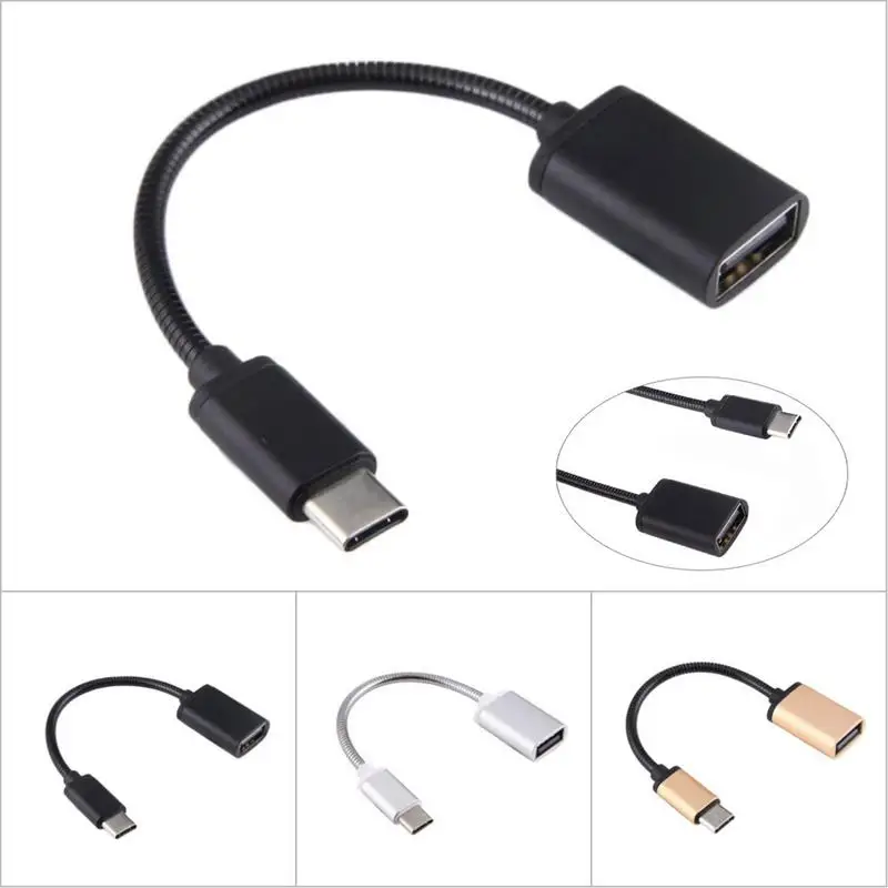 USB 3 1 type C к OTG адаптер синхронизации данных конвертер шланговый кабель мобильный